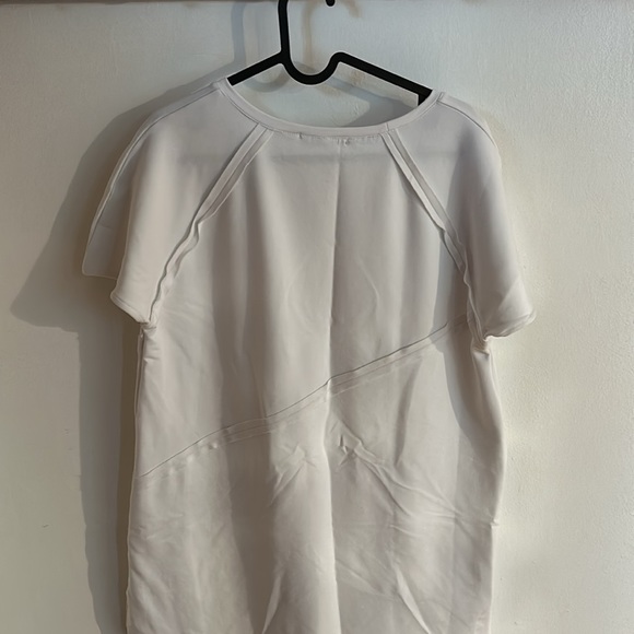 MDNT:45 Asymmetric White T-Shirt Dress in XL/Size 10 - Picture 5 of 6